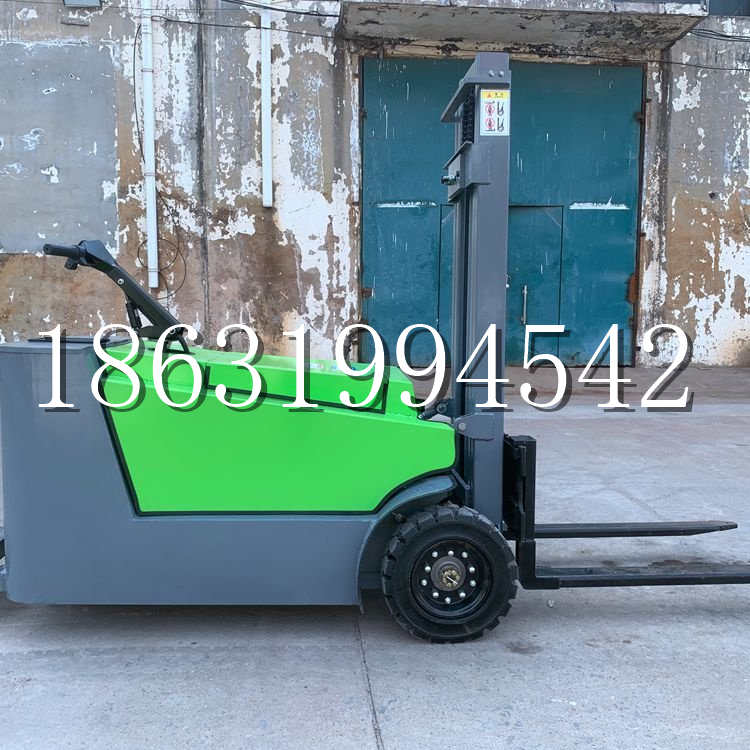 新密市小型电动叉车1吨2吨步行站驾式电瓶堆高充电装卸车液压升降车铲车